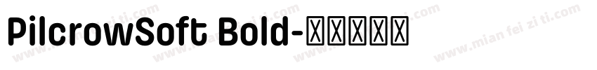 PilcrowSoft Bold字体转换